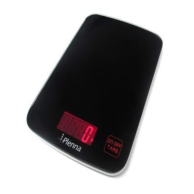 Faça receitas muito mais precisas utilizando a balança Touchscreen Black para cozinha, da Plenna. Feita com um design moderno ultra slim, é a peça per