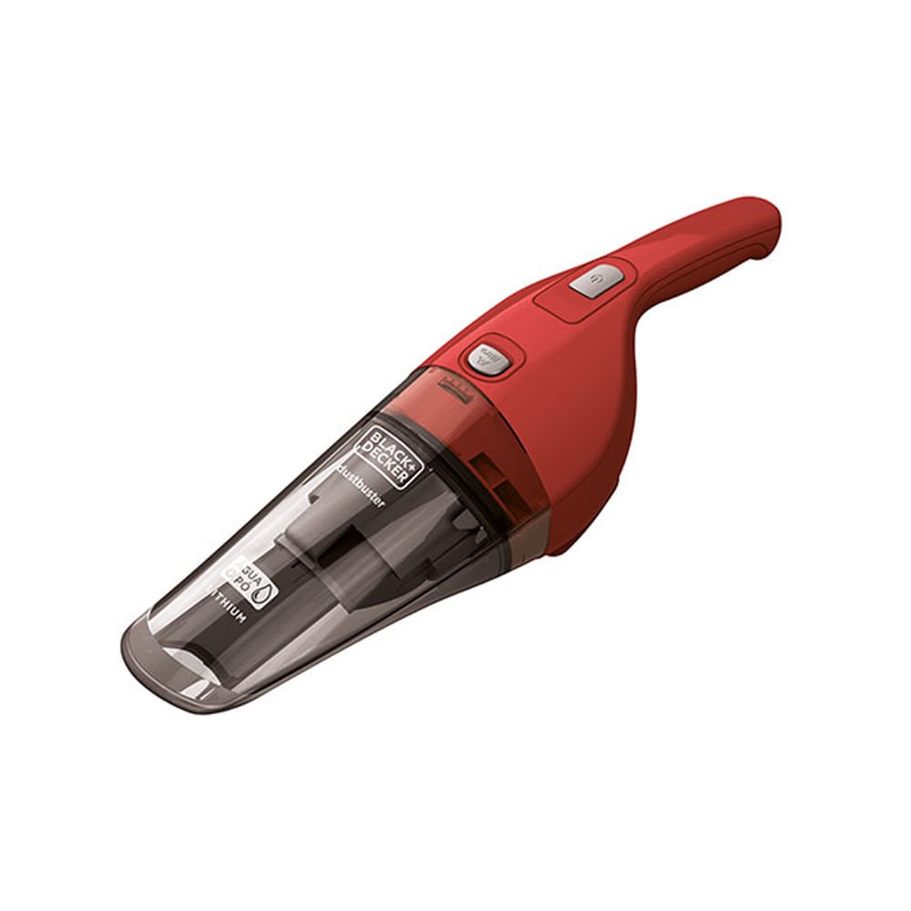 Aspirador De Pó E Água  Portátil Black Decker Apb3600-br, Bateria de Lithium 3.6 V, 370 ml, Bivolt, Vermelho