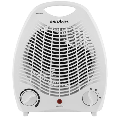 Aquecedor Britânia, 1500w, 3 Níveis De Potência, Branco, 110v Ab1100n 15