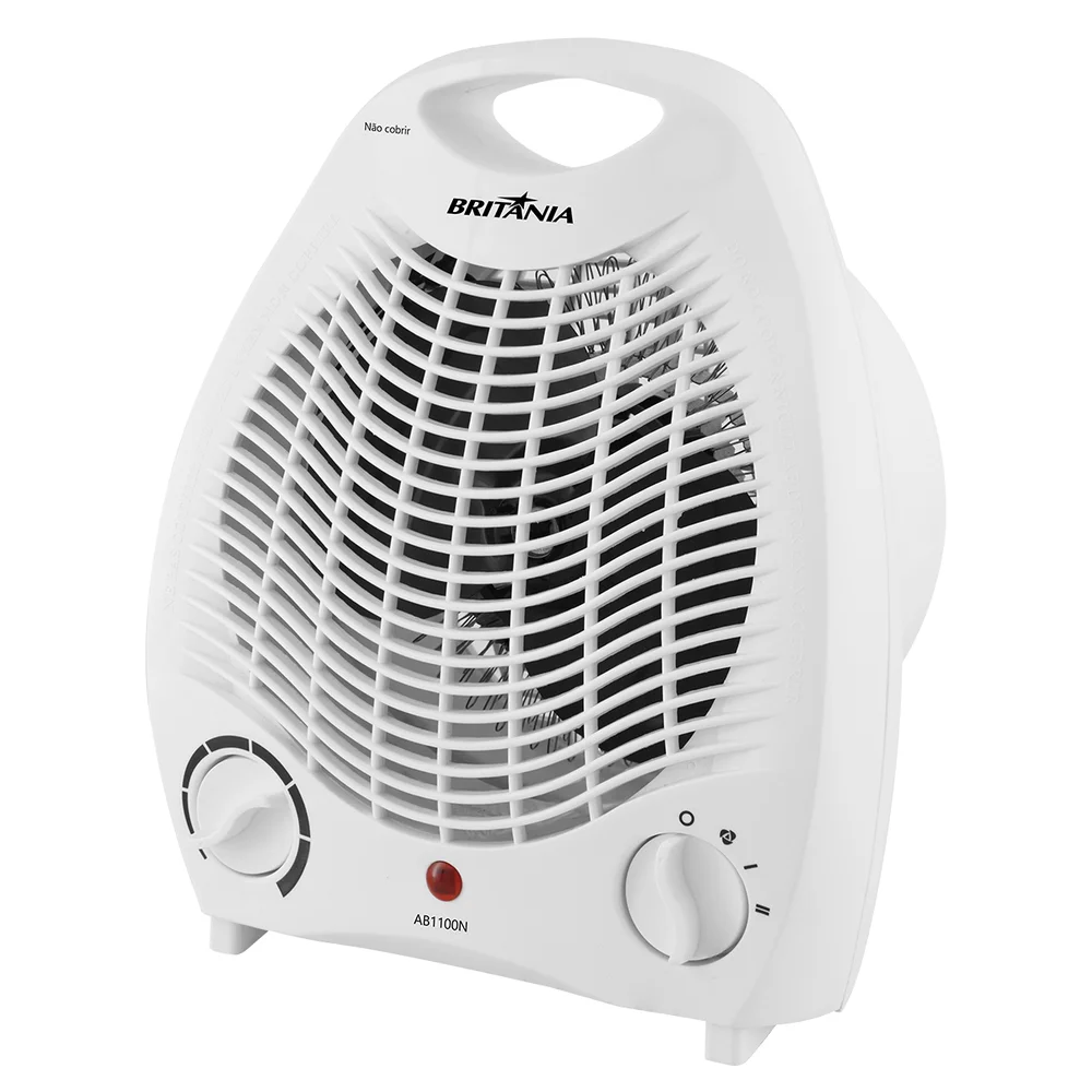 Aquecedor Britânia, 1500w, 3 Níveis De Potência, Branco, 110v Ab1100n 4