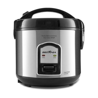 Moderna, fácil de usar a Panela de Arroz Britânia Visor Glass BPA6P leva mais charme, beleza e versatilidade para sua cozinha. Você faz diversas versõ
