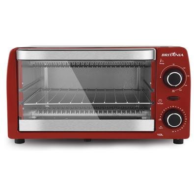 O Forno Elétrico Britânia 10L BFE10V aquece, assa, tosta, gratina, grelha e descongela. Com a ajuda dele variar no cardápio fica fácil e prático! Com