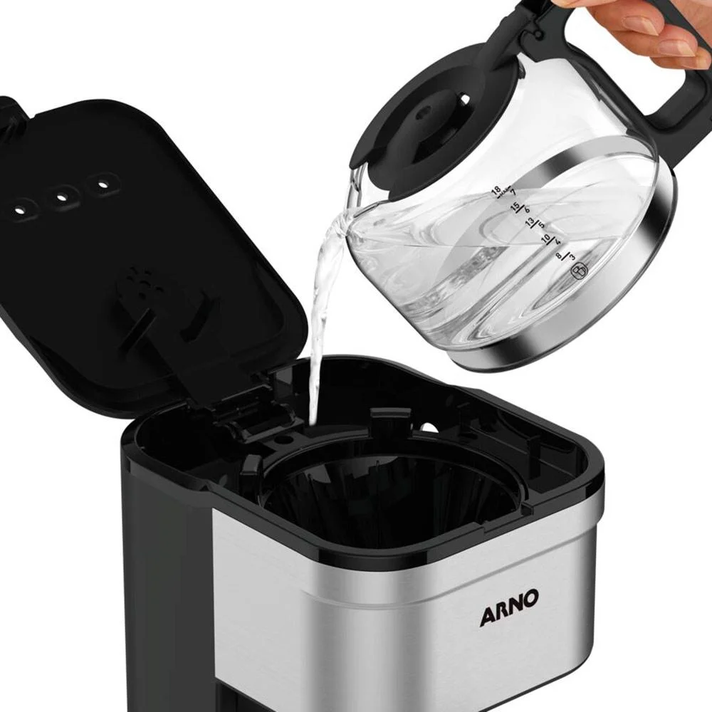 Imagem 3 de 5 do produto Cafeteira Arno Preferita Cfpf 750 Ml -110V