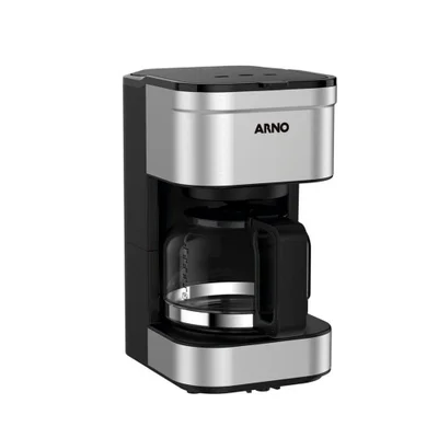 Cafeteira Elétrica Arno Preferita CFPF, 18 xícaras, 750ml, Filtro lavável e removível, 650 W, Inox, 220V