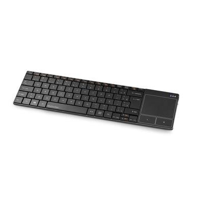 O Teclado Multilaser para Smart Tv vem com a função Touch Pad que facilita quanto às funções básicas na interface de uso nas páginas gerais e busca de