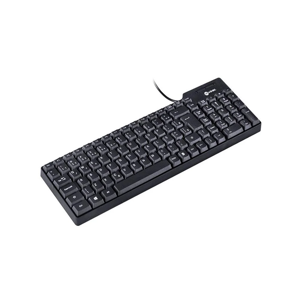 Imagem 5 de 5 do produto Teclado Compacto USB Dynamic, ABNT2, 1.8M, Preto - DT150.