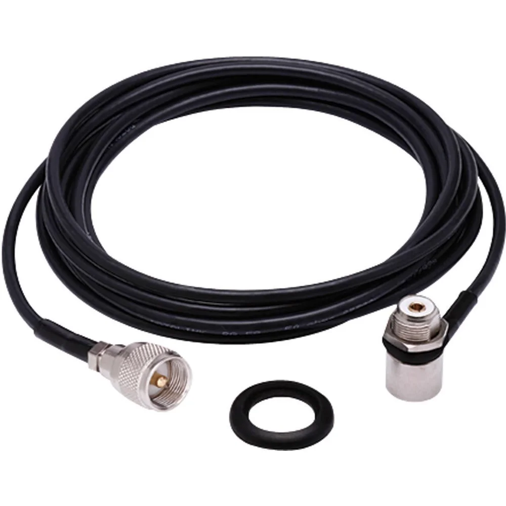 Cabo RG58 Aquario M-805K Cabo de 5.5 Metos Conector Mini UHF Macho Mini