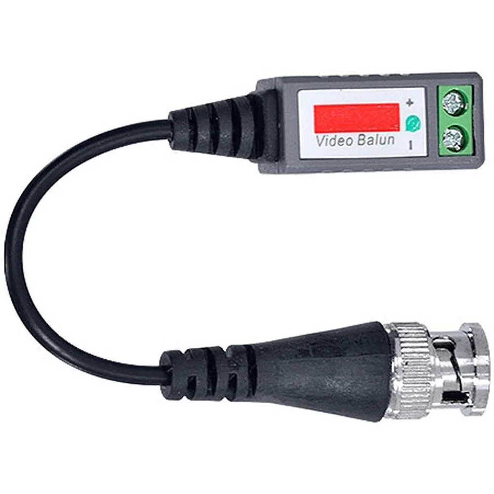 Imagem 2 de 3 do produto Video Balun Com Extensão Passivo Bnc X Cabo Lan Par