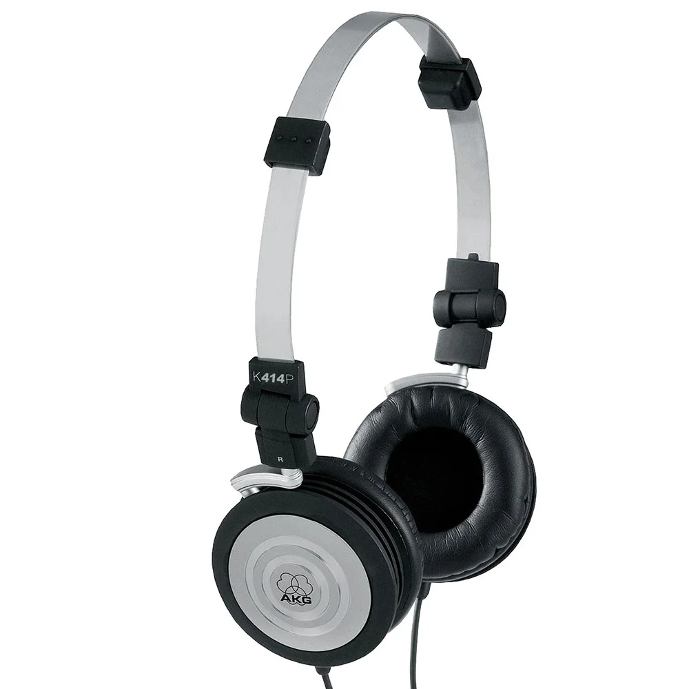 Imagem 4 de 5 do produto Fone De Ouvido Akg K414p Profissional, Drivers 40mm, Preto