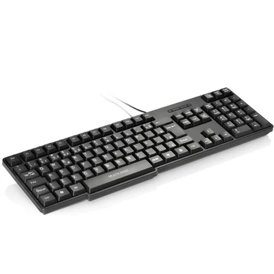 Teclado Multi Slim Tc213, USB, ABNT2, Preto