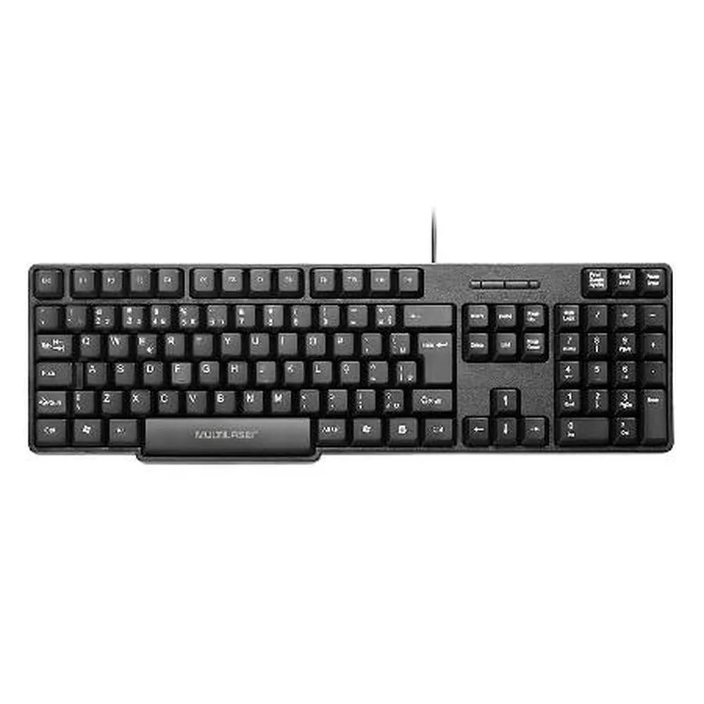 Imagem 2 de 2 do produto Teclado Multi Slim Tc213, USB, ABNT2, Preto