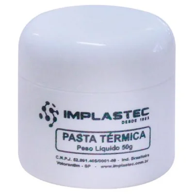 Pasta Térmica Implastec Pote Com 50G