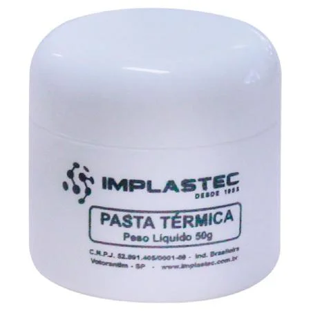 Pasta Térmica Implastec Pote Com 50G 4
