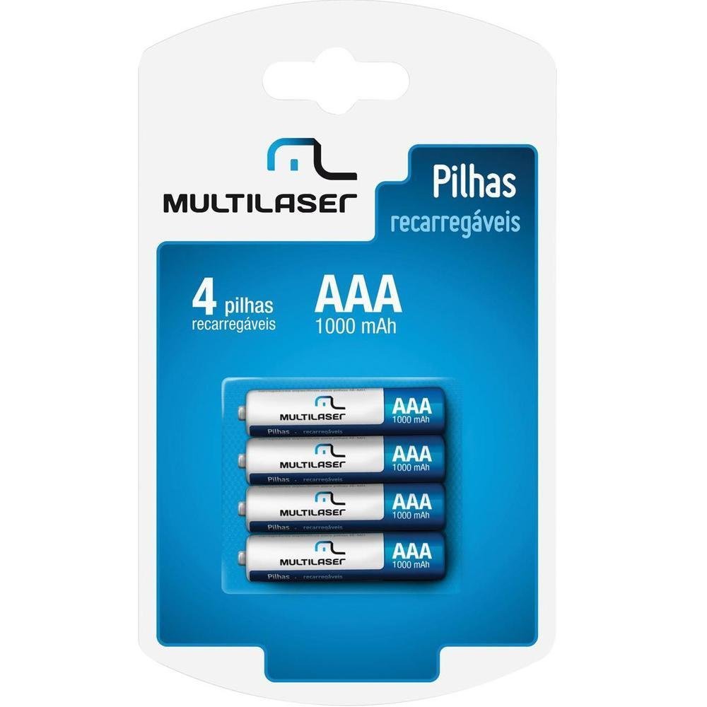 Pilha Recarreg Vel Aaa Multi Cb Unidades