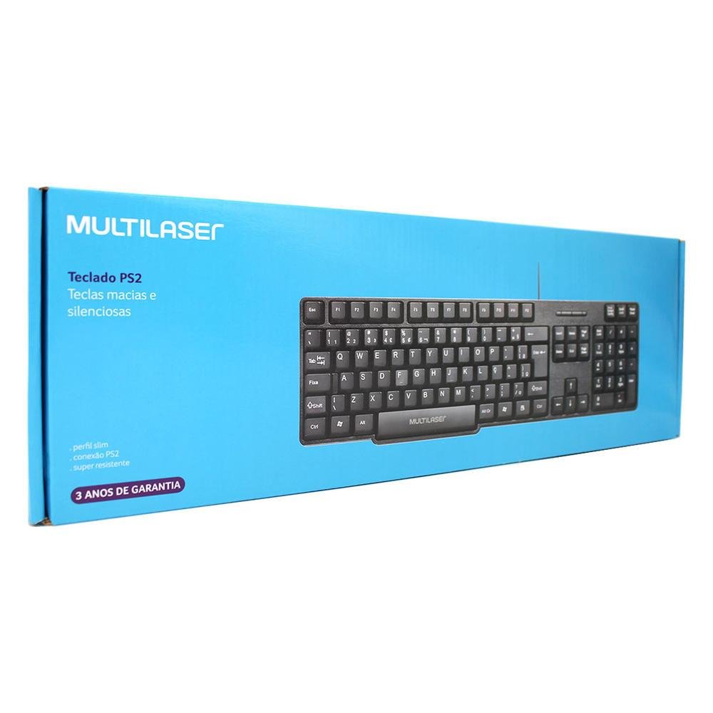 Teclado Conexo Ps2 Multilaser Tc225