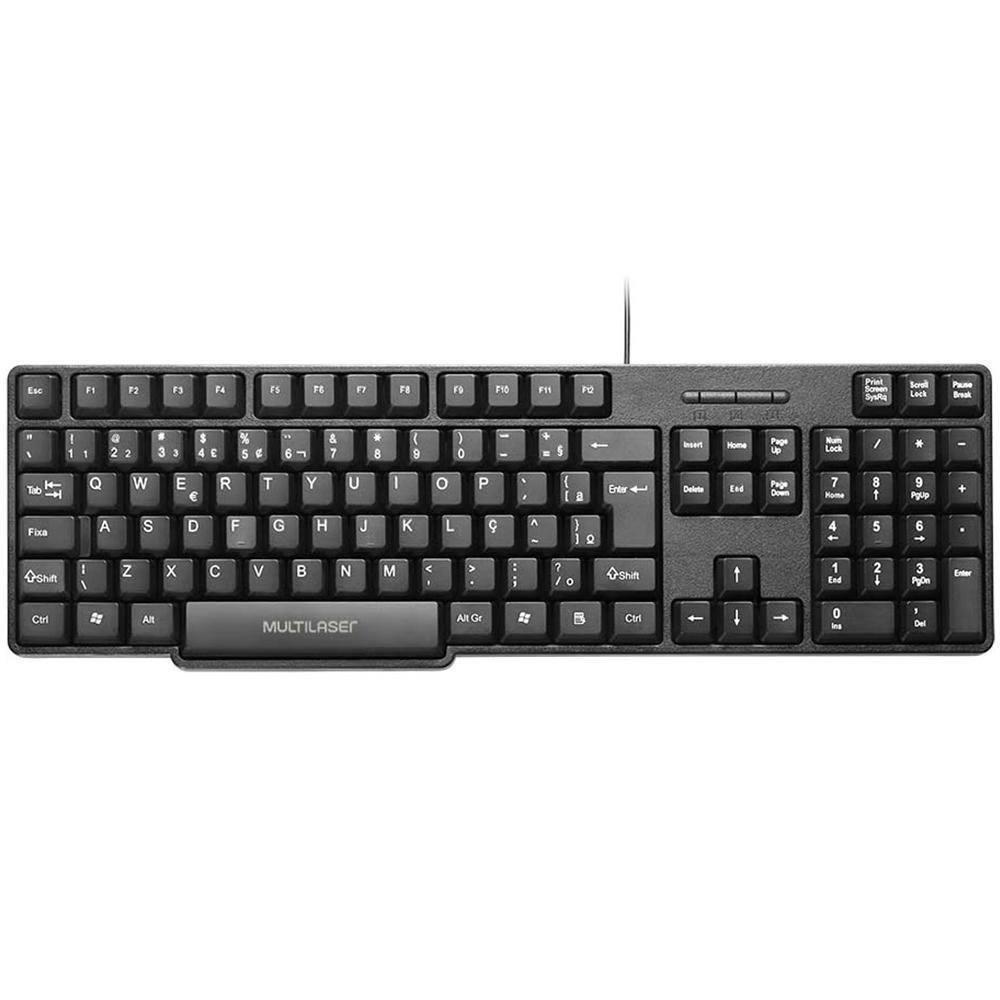 Teclado Conexo Ps2 Multilaser Tc225
