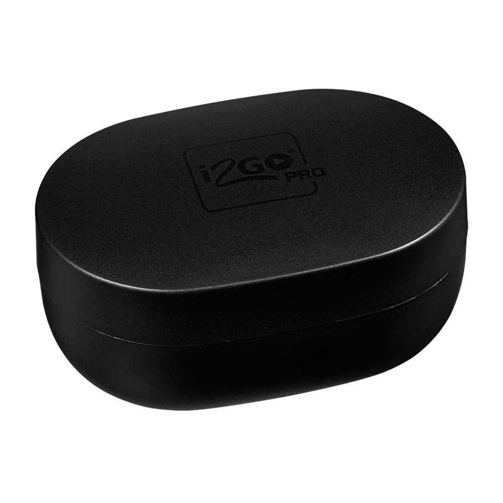 FONE DE OUVIDO I2GO PROEAR010 BLUETOOTH TWS AIR PRO GO COM ESTOJO DE  CARREGAMENTO PRETO | KaBuM!