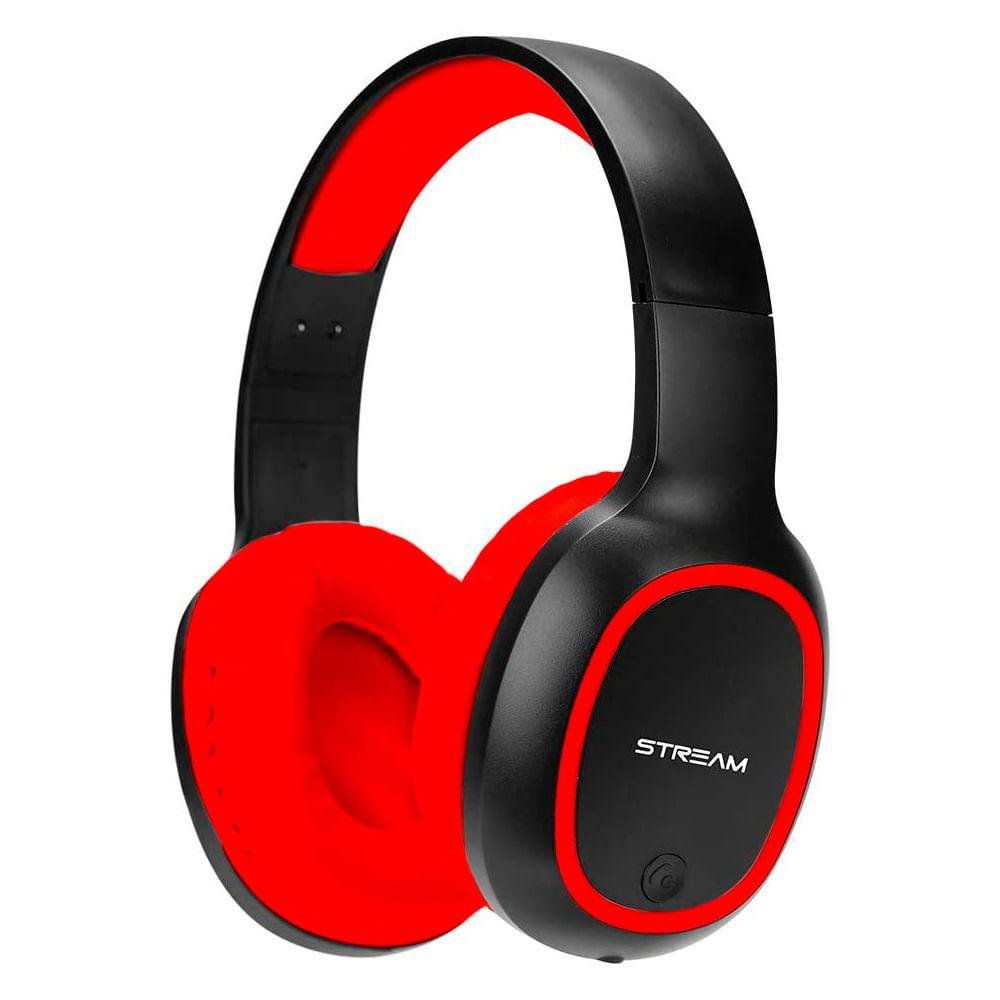Fone De Ouvido ELG Stream Preto/Vermelho - EPB-MS1RD | KaBuM!