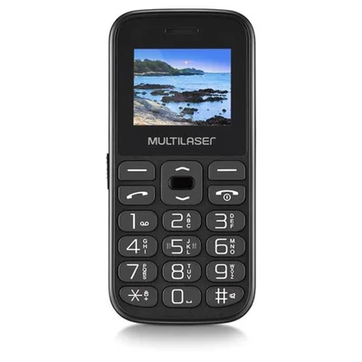 Celular Multi Vita P9120 Multi Dual Chip - Preto