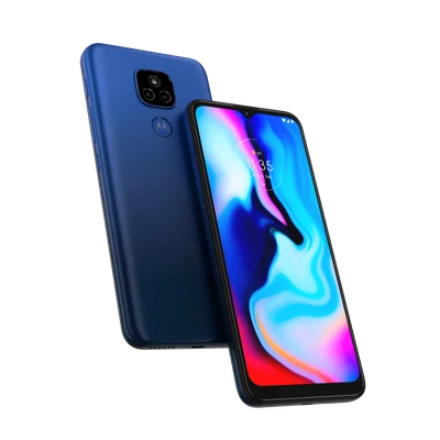 Smartphone Motorola E7 Plus, 64GB, Octa Core, Câmera Dupla, Tela 6,5", Azul Navy - XT2081-1