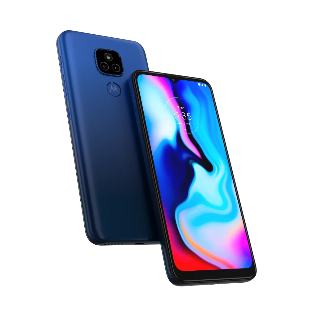Imagem 1 de 5 do produto Smartphone Motorola E7 Plus, 64GB, Octa Core, Câmera Dupla, Tela 6,5", Azul Navy - XT2081-1