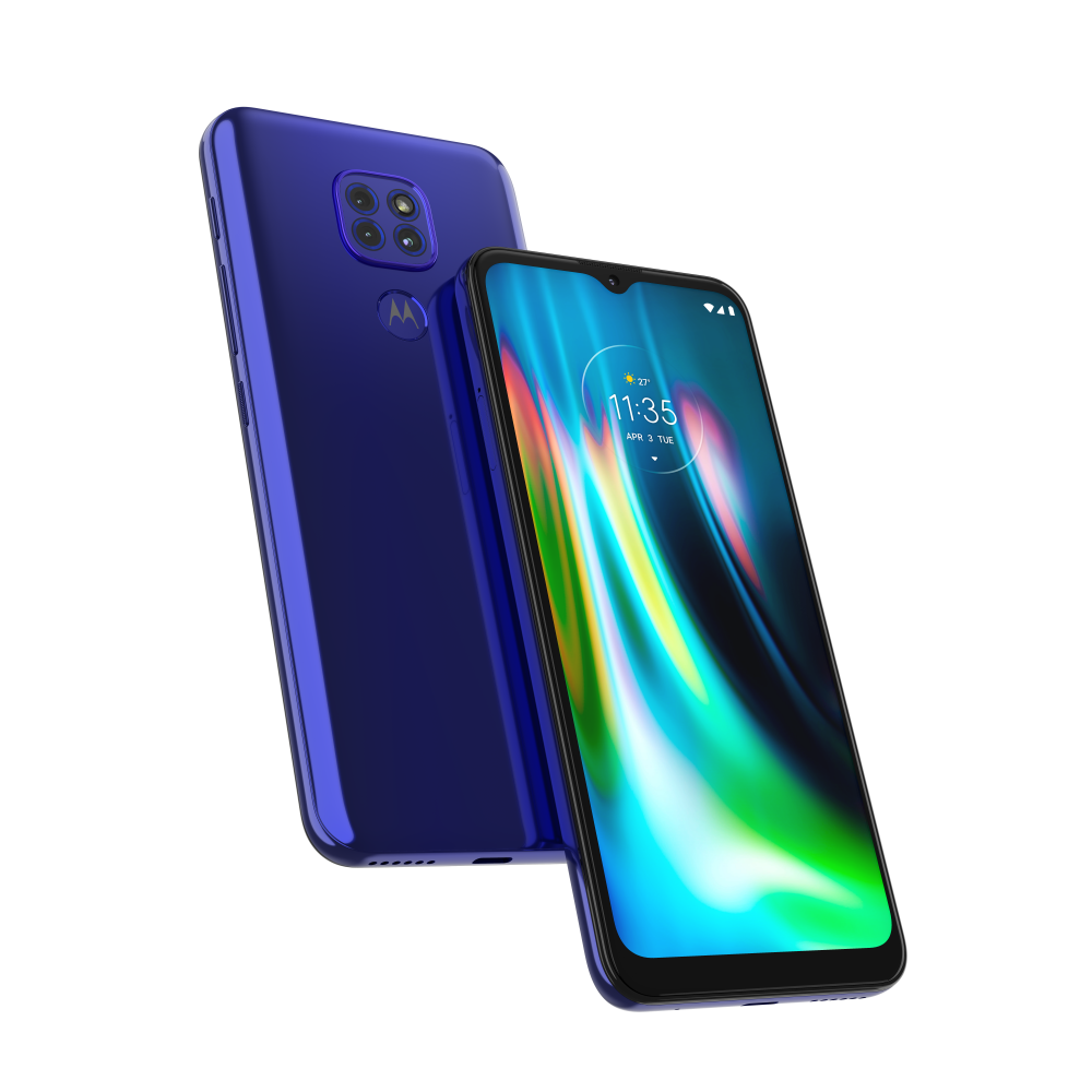 Motorola Moto G9 Play Xt2083 64gb Azul - Dual Chip Motorola Moto G9 Play Xt2083 64gb Azul - Dual Chip