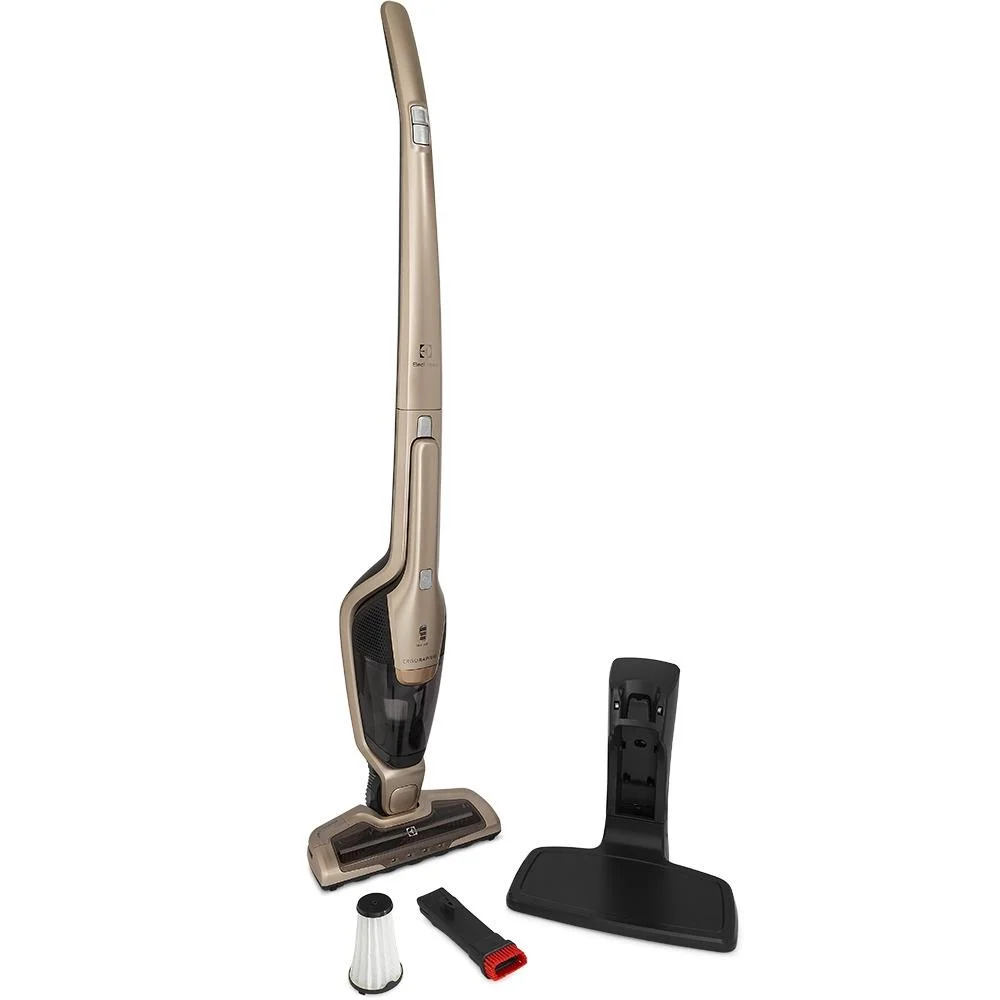 Imagem 3 de 5 do produto Aspirador de Pó Vertical Electrolux Erg26, 18 V, 420 Ml, Bivolt, Dourado