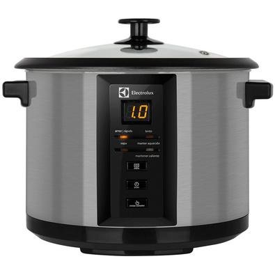 A Panela Elétrica Chef (ECC20) da Electrolux utiliza-se de toda a sua praticidade para ajudar você a preparar pratos deliciosos.A ECC20 possui painel