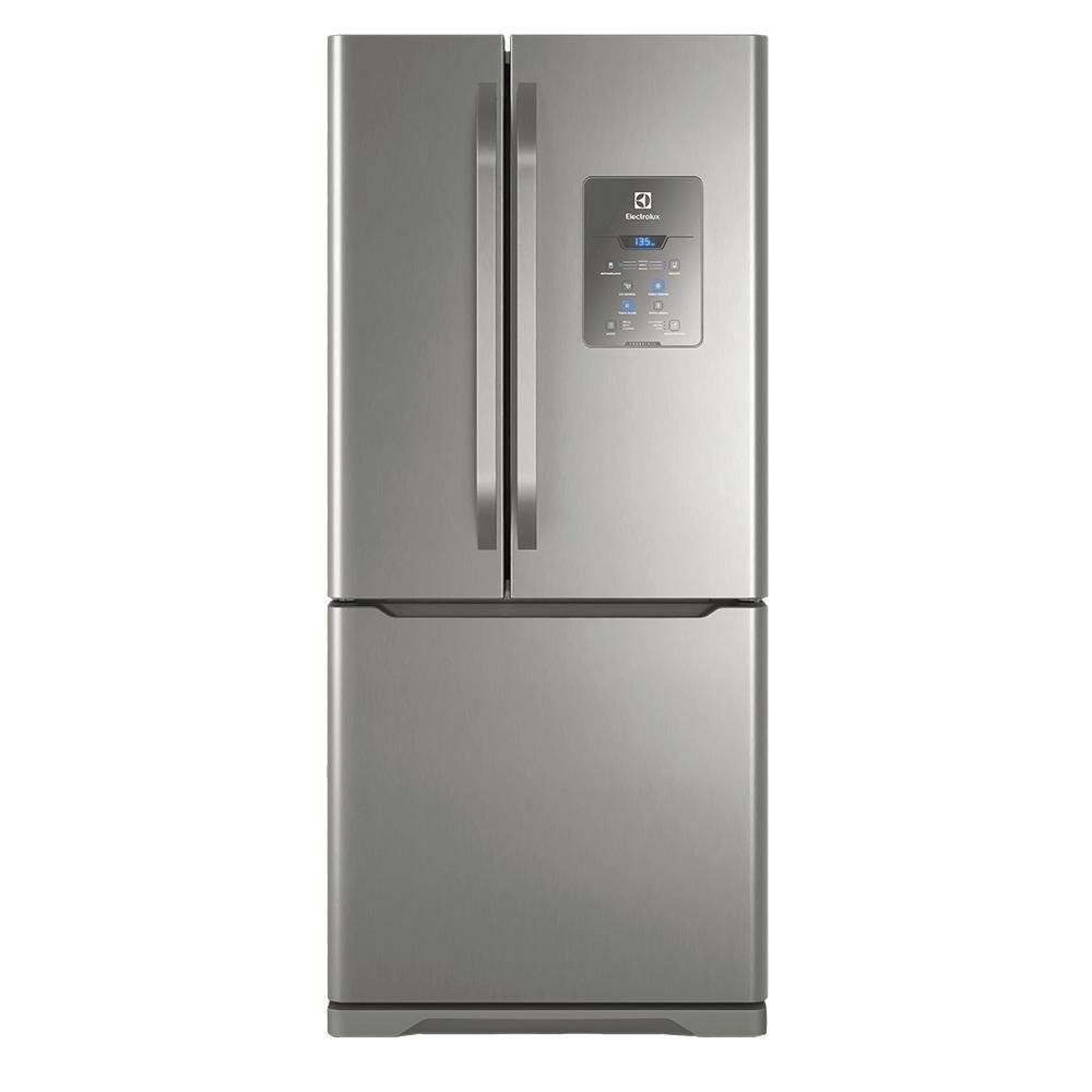 Imagem 4 de 4 do produto Geladeira Electrolux Side By Side 579L, Frost Free, Inverse, 127V, Inox - DM84X