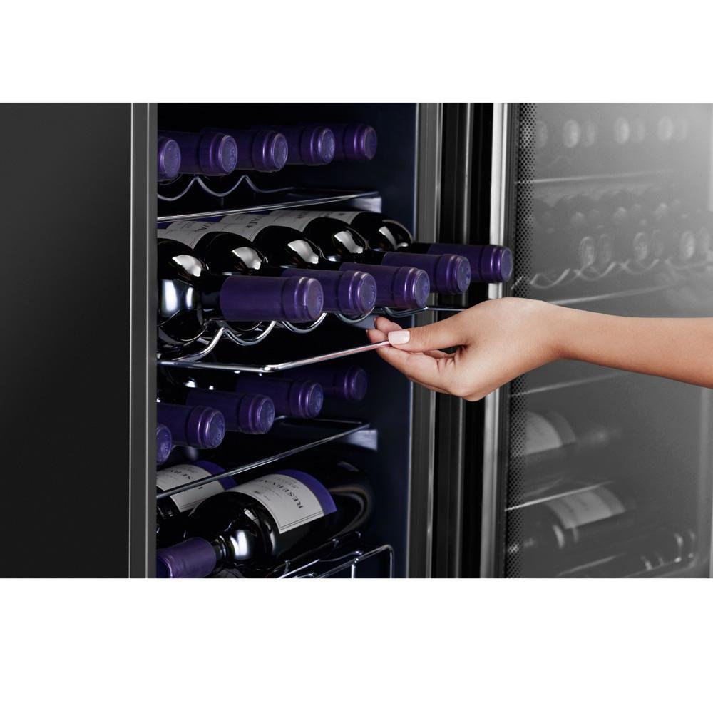 Imagem 4 de 5 do produto Adega Electrolux para 29 Garrafas, 2 Portas, 220V, Preta e Inox - ACD29