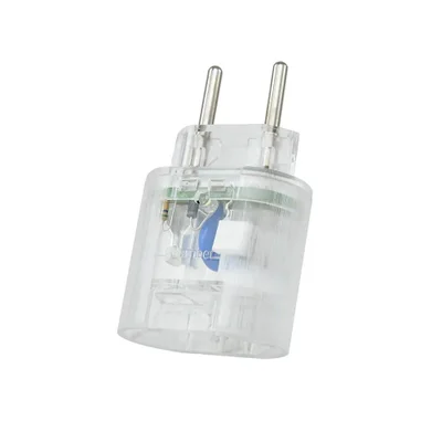 Adaptador DPS 10A iClamper Pocket, 2 Pinos, Proteção Completa contra Surtos Elétricos e Raios Mesmo, Sem Aterramento, Portátil, Transparente - 10191