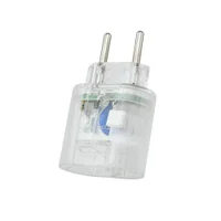 Adaptador DPS 10A iClamper Pocket, 2 Pinos, Proteção Completa contra Surtos Elétricos e Raios Mesmo, Sem Aterramento, Portátil, Transparente - 10191