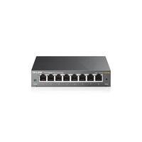 Switch TP-Link 8 Portas TL-SG108E O Switch TL-SG108E de 8 Portas é a evolução perfeita do switch não-gerenciável, pensado e desenvolvido para redes co