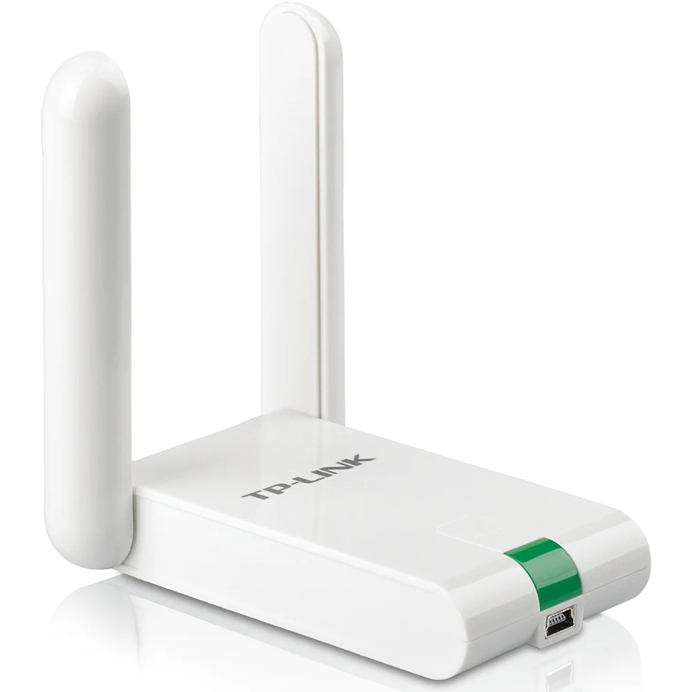 Imagem 2 de 5 do produto Adaptador USB Tp-link Wireless N 300MBps 2 Antenas Destacável 3dbi Tl-wn822n