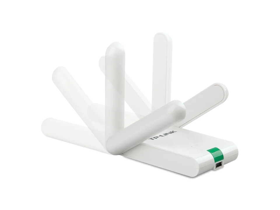 Imagem 4 de 5 do produto Adaptador USB Tp-link Wireless N 300MBps 2 Antenas Destacável 3dbi Tl-wn822n