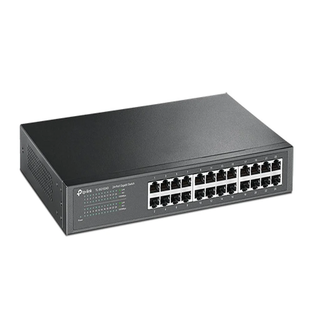 Imagem 2 de 4 do produto Switch TP-Link 10/100/1000 mbps, Gigabit, Ethernet, 24 Portas - TL-SG1024D