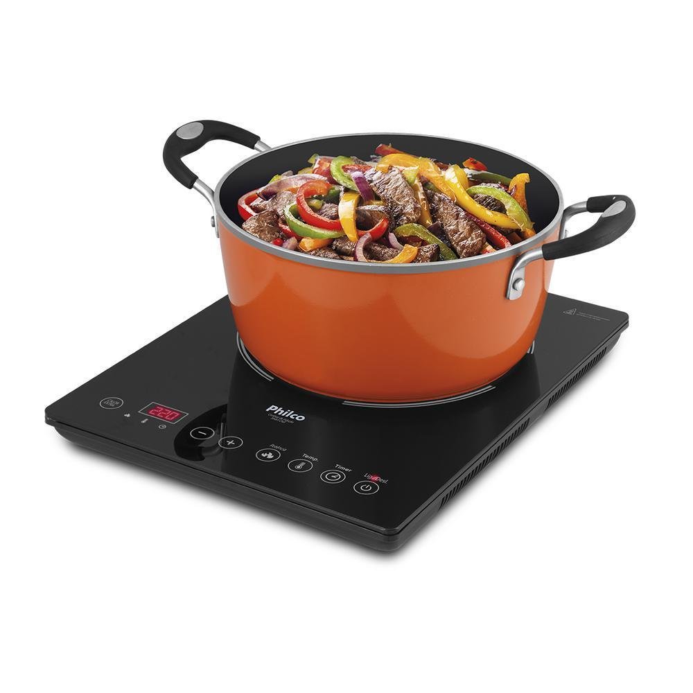 Imagem 3 de 3 do produto Cooktop De Indução Philco Smart Chef Pct01, 1 Boca, Preto, 110v
