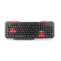 Teclado Gamer Multimídia USB c/ Fio ABNT2 BK-G136 - Exbom