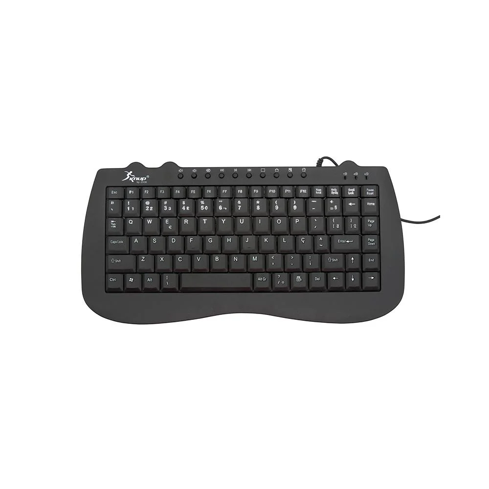 Imagem 2 de 2 do produto Mini Teclado KNUP USB, ABNT2, KP-2008
