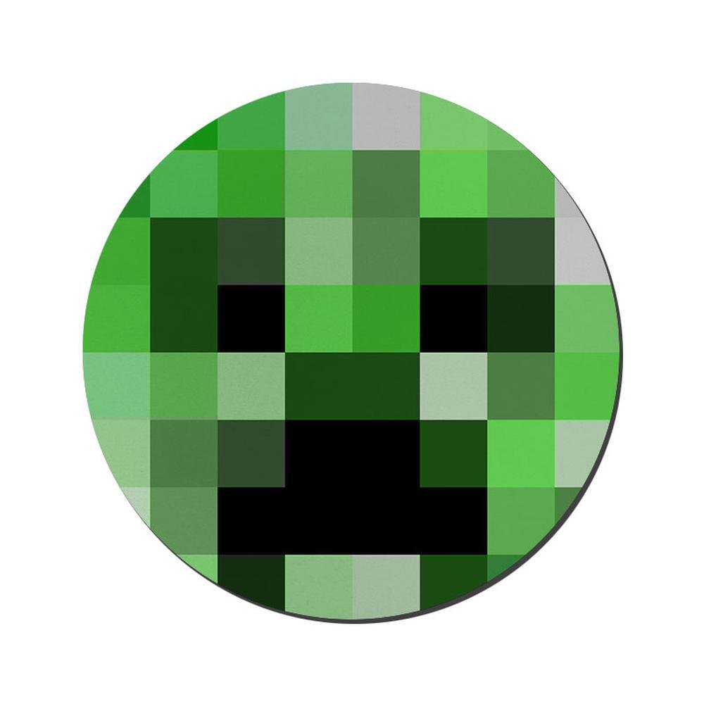 Imagem 1 de 1 do produto Mouse pad Gamer Pequeno 20x24 cm, Nerderia e Lojaria, minecraft, colorido