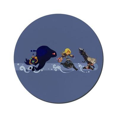 MousePad Gamer, Nerderia, Pequeno 20x24 cm - Zelda 2