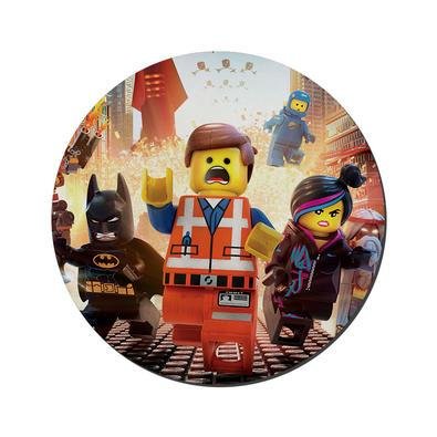 Mouse pad Nerderia Gamer Pequeno 20x24 cm, lego person, colorido