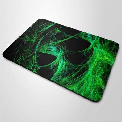 MousePad Gigante 27,5x90cm Nerderia e Lojaria green colorido