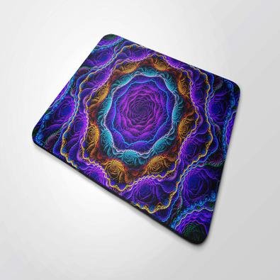 Mouse pad Gamer Médio 26X30cm ,Nerderia e Lojaria, luzes, colorido