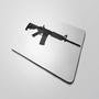 Mousepad Gamer Nerderia Gun, Médio, 26x30cm