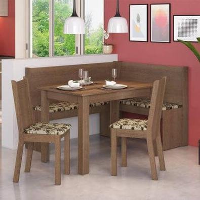O Canto Alemão Onill é o conjunto ideal para quem quer aproveitar ao máximo seu espaço. Com design exclusivo traz comodidade e beleza ao ambiente. Pod