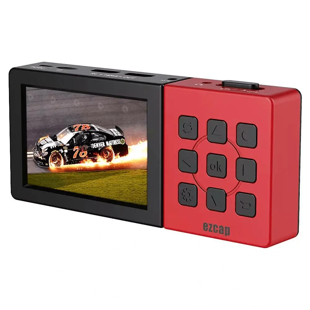 Imagem 2 de 3 do produto Gravador de Vídeo Ezcap HDMI e Vídeo Composto, 273A, Tela Colorida 3.5, Gamer Live Streaming
