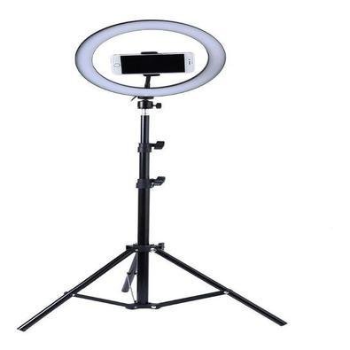 Ring Light com Tripé, Suporte para Celular, Ilsus Portátil, 26cm