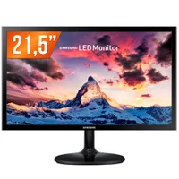Monitor Samsung 21.5' LED, Full HD, HDMI, VESA, 5ms, 60hz - LS22F350FHLMZD Menor preço em Monitor Samsung 21.5' LED, Full HD, HDMI, VESA, 5ms, 60hz - LS22F350FHLMZD