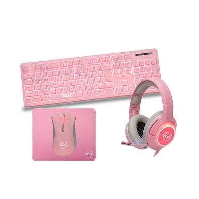 Em busca de um time completo para auxiliar em suas partidas? O Kit Gamer Dazz Serie M, Rosa chegou para isso, além de abalar toda a sua estrutura com